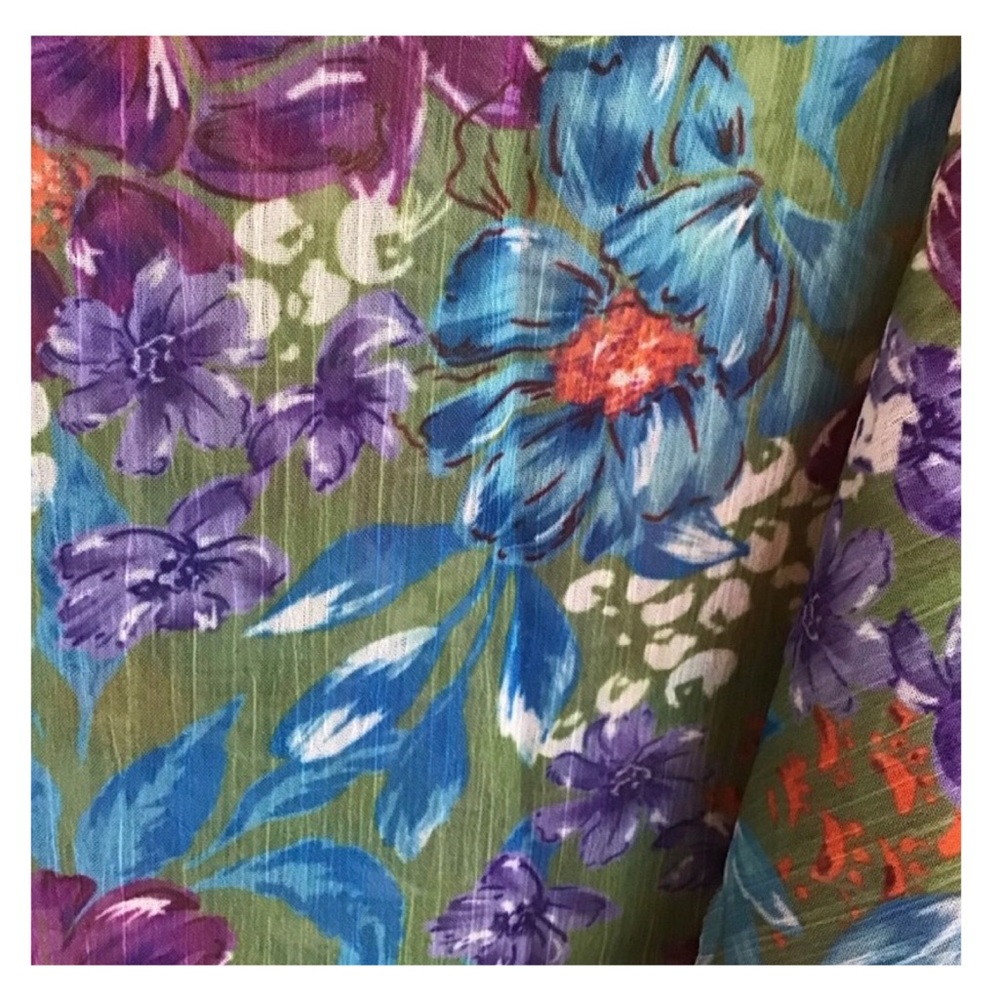 Lucky Brand Printed Sarong (NWT) (Size: OSFM) - Picture 5 of 7